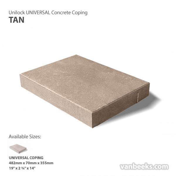 Unilock Universal Concrete Coping